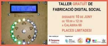 Primer taller obert de construcció de mesuradors d’energia compartits